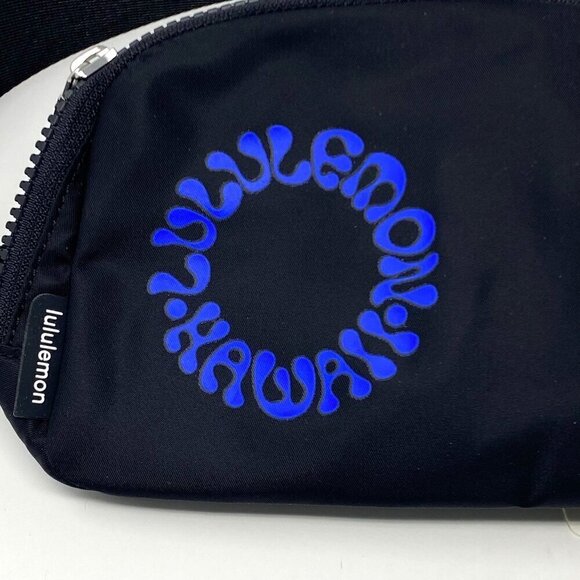 Lululemon Hawaii Everywhere Belt Bag Limited Rare Black Vacation Travel - Picture 2 of 10